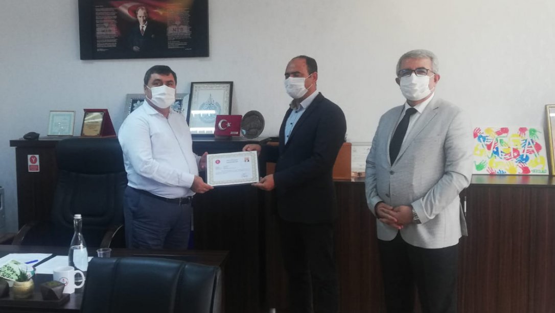 İlçe Kaymakamımız Sayın Kemal ŞAHİN'den Mevlana MTAL'ye Ziyaret