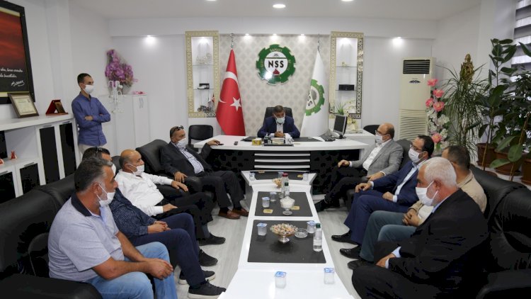 Başkan Sarı'dan Sanayi Sitesine ziyaret 