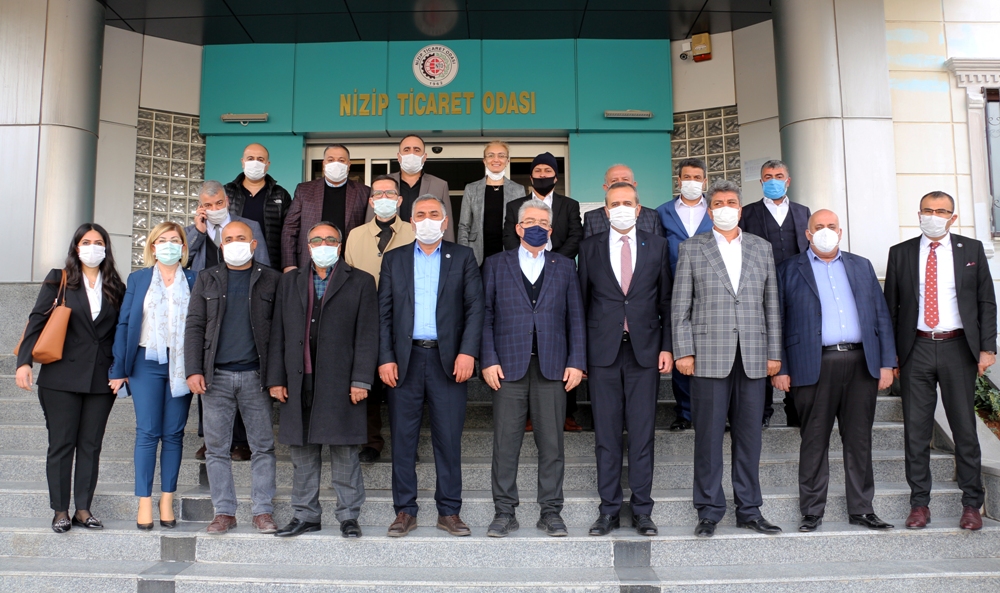 DEVA Partisi Gaziantep Heyetinden NTO’ya Ziyaret