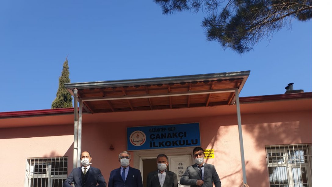 İlçe Milli Eğitim Müdürümüz Cengiz GÜNDEŞ ve Şube Müdürlerimizden Köy Okullarımıza Zi