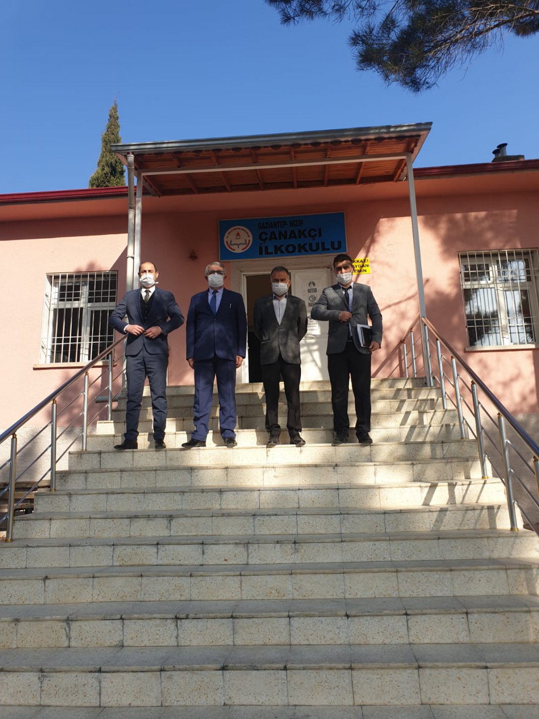 İlçe Milli Eğitim Müdürümüz Cengiz GÜNDEŞ ve Şube Müdürlerimizden Köy Okullarımıza Zi