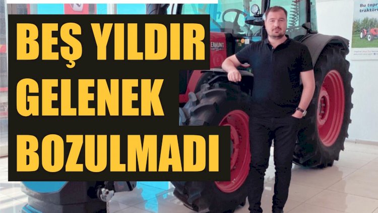 Alpaslan Ticaret'te Beş Yıldır Gelenek Bozulmadı Alpaslan Ticaret'te Beş Yıldır Gelenek Bozulmadı