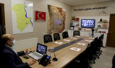 Belediye Başkanı Sarı muhtarlar toplantısına katıldı