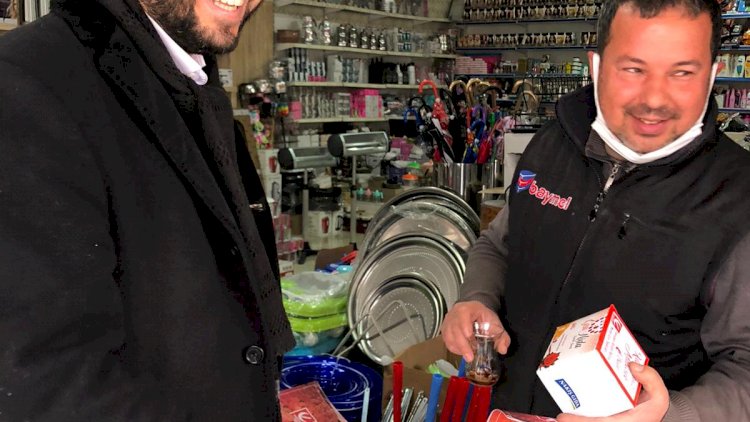 Yeniden refah partisi nizip teşkilatindan kandil simidi ikrami Yeniden refah partisi nizip teşkilatindan kandil simidi ikrami