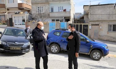 Başkan Sarı'dan mahalle ziyareti 