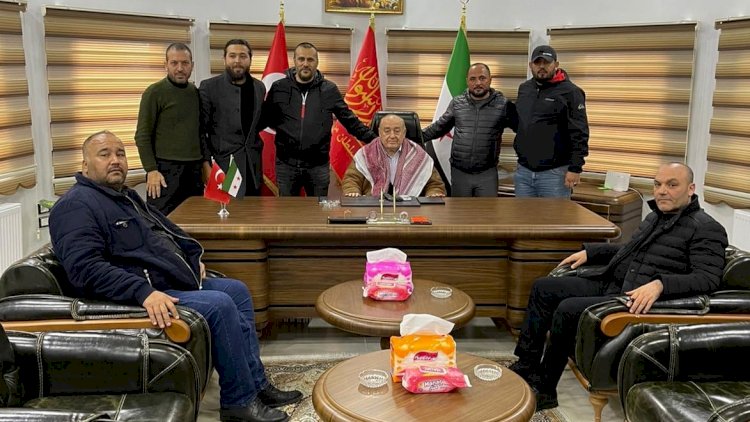 Akdoğan ve Kılıçparlar'dan Sultan Murat Türkmen Tümeni'ne Ziyaret* Akdoğan ve Kılıçparlar'dan Sultan Murat Türkmen Tümeni'ne Ziyaret*