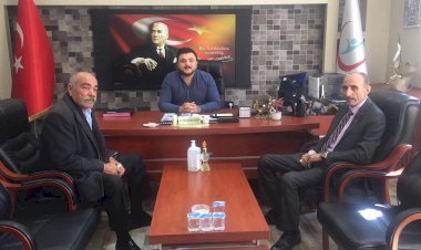 BBP Nizip İlçe Başkanı Yalçınkaya'dan Başhekim Uzun'a *Ziyaret*