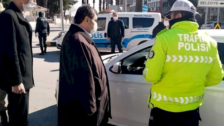 Kaymakam Şahin, maske, mesafe ve temizlik denetim yaptı Kaymakam Şahin, maske, mesafe ve temizlik denetim yaptı
