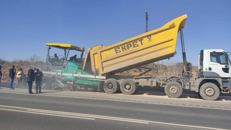 Duble Yol Çalışmalarına Aralıksız Devam Duble Yol Çalışmalarına Aralıksız Devam