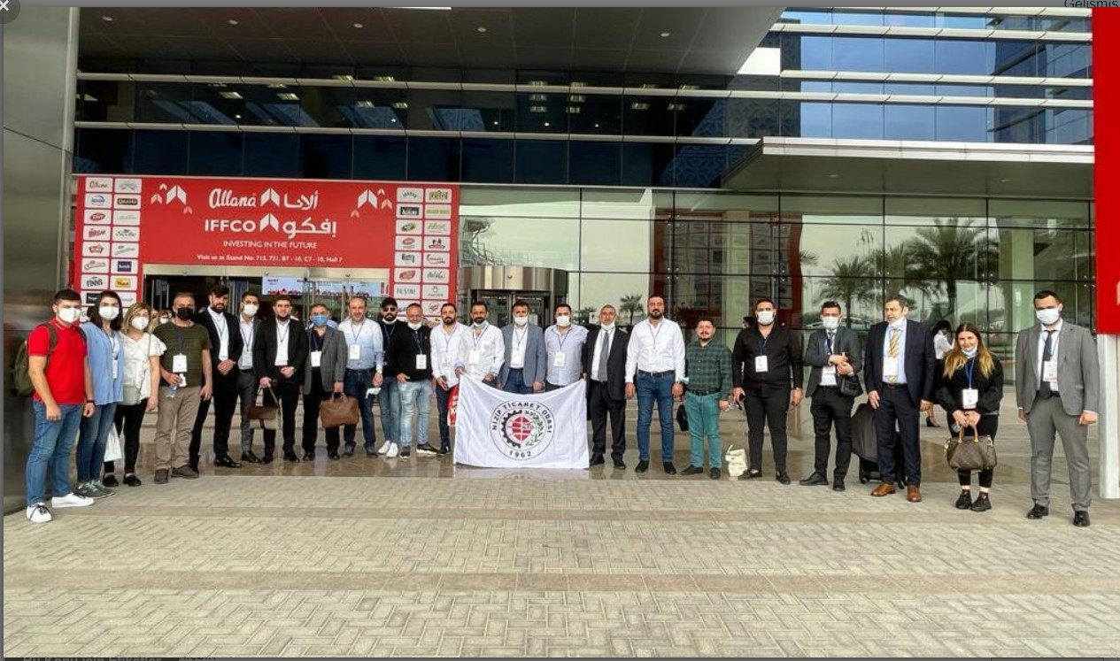 Nizip Ticaret Odası Heyeti Dubai Gulfood 2021 Gıda Fuarı’nda