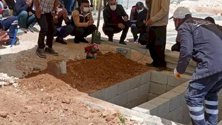 Yeşil Nizip Mezarlığına ilk ferdi defin işlemi başladı.