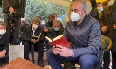 Adalet Bakanı Gül'ün annesi son yolculuğuna uğurlandı
