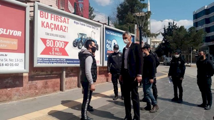 Nizip Emniyet Müdürü Yaman'dan Covid-19 tedbirleri denetimi Nizip Emniyet Müdürü Yaman'dan Covid-19 tedbirleri denetimi