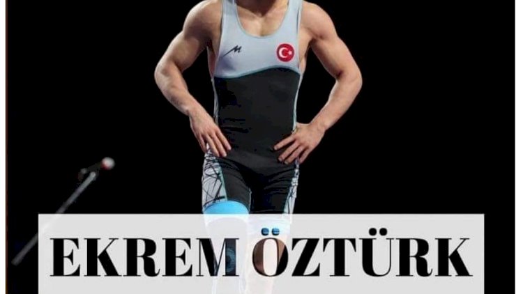 Nizip'li Olan Milli güreşçi Ekrem Öztürk, Avrupa ikincisi oldu
