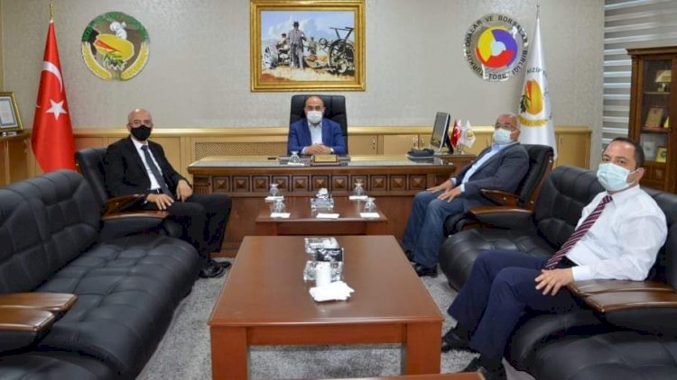 Tobb akademik danişmani prof. Dr. Bozkurt borsamizi ziyaret etti