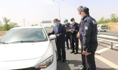 “Karayolu Trafik Haftası” etkinlikleri kapsamında sürücüler denetlendi