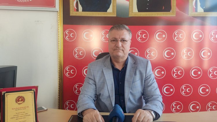 MHP İlçe Başkanı Karabacak, çalışmalarını değerlendirdi MHP İlçe Başkanı Karabacak, çalışmalarını değerlendirdi