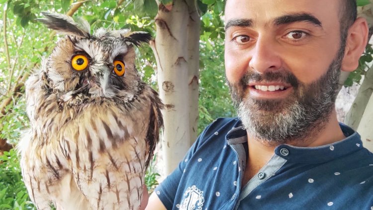 Muhtar Abekir Turan’ın Hayvan sevgisi bir başka güzel