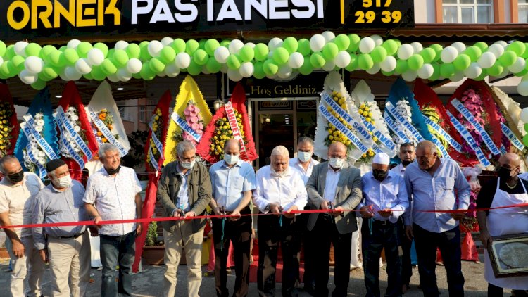 Örnek pastanesi hizmete açıldı