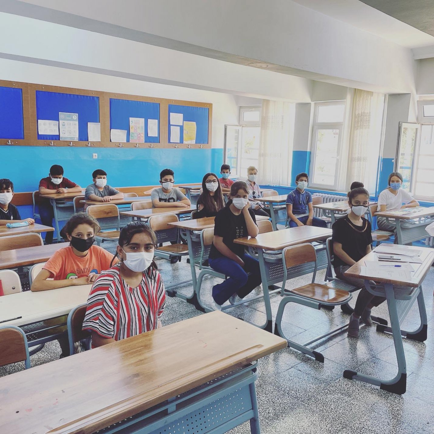 Okullarımızdan Telafi Eğitimi Görüntülleri