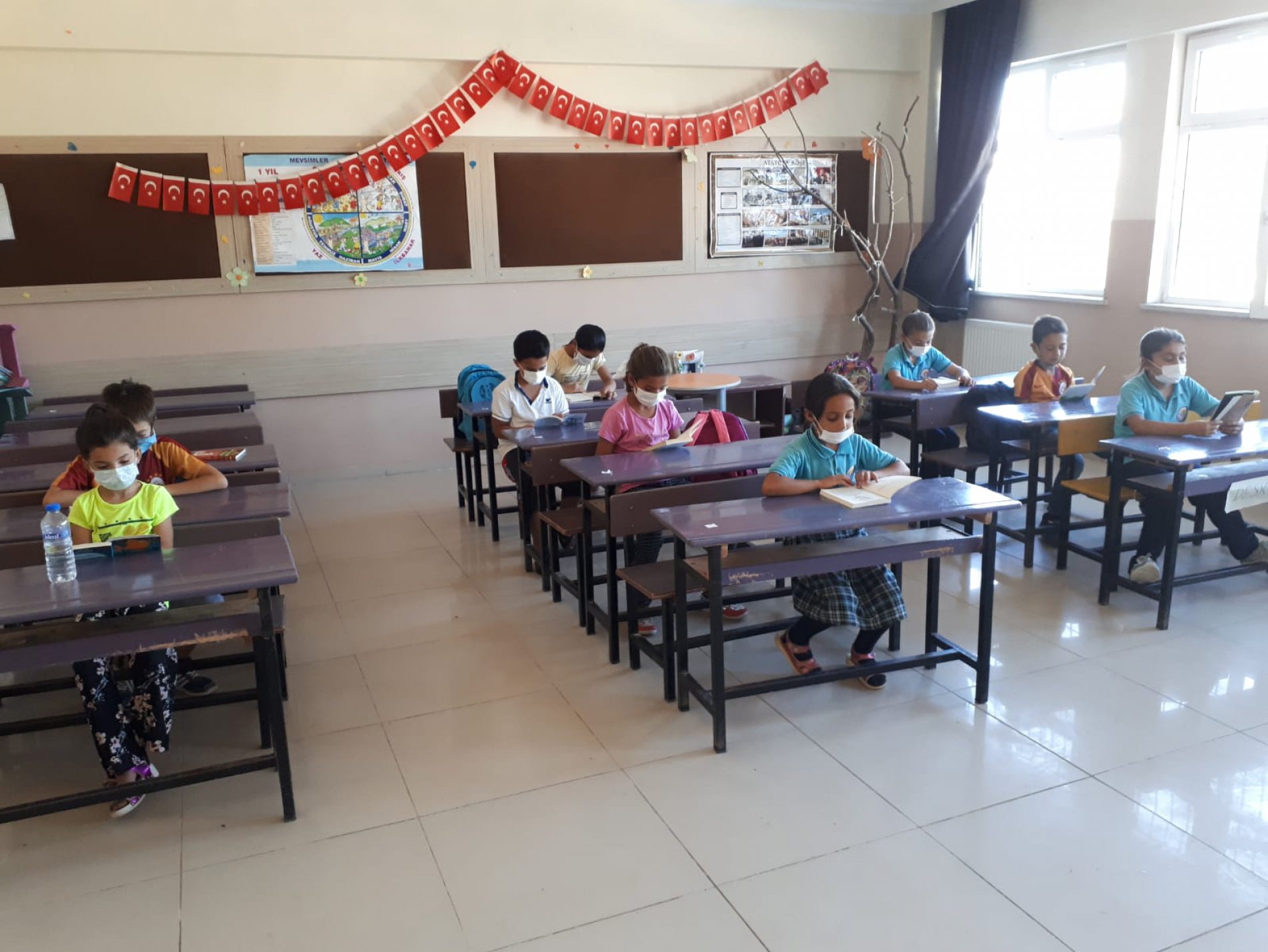Okullarımızdan Telafi Eğitimi Görüntülleri