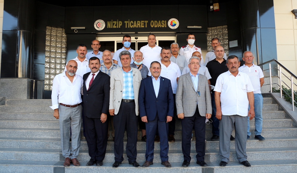 İYİ Parti Heyeti Nizip Ticaret Odasını Ziyaret Etti