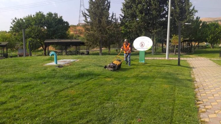 Belediye ekipleri sahada