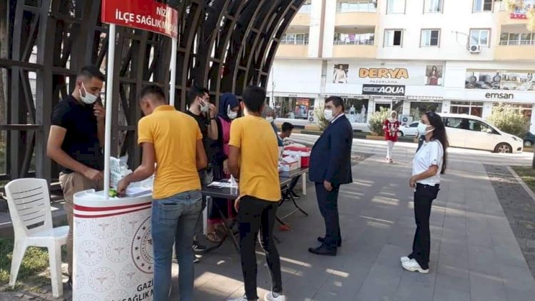 Kaymakam Şahin, Mobil aşı ekiplerini denetledi Kaymakam Şahin, Mobil aşı ekiplerini denetledi