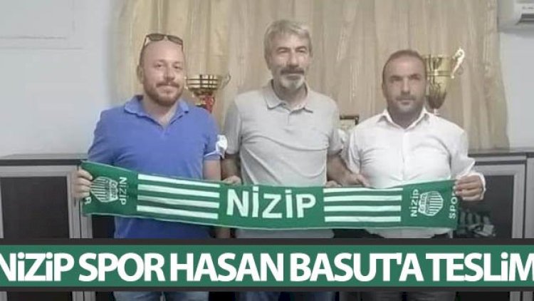 Nizip Spor Hasan Basut'a Teslim Nizip Spor Hasan Basut'a Teslim