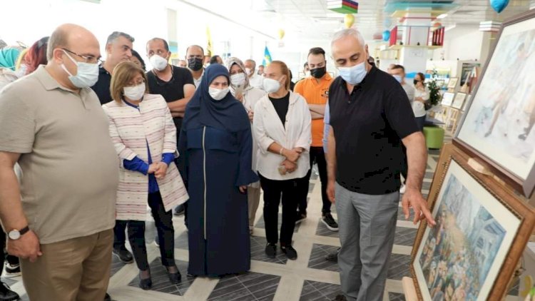 Başkan Şahin'den Resim Sergisi'ne ziyaret 