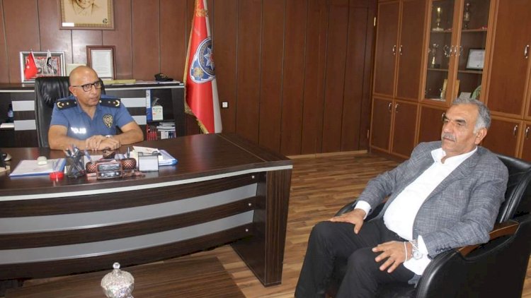 Ziraat Odası Başkanından Emniyet Müdürüne Ziyaret Ziraat Odası Başkanından Emniyet Müdürüne Ziyaret