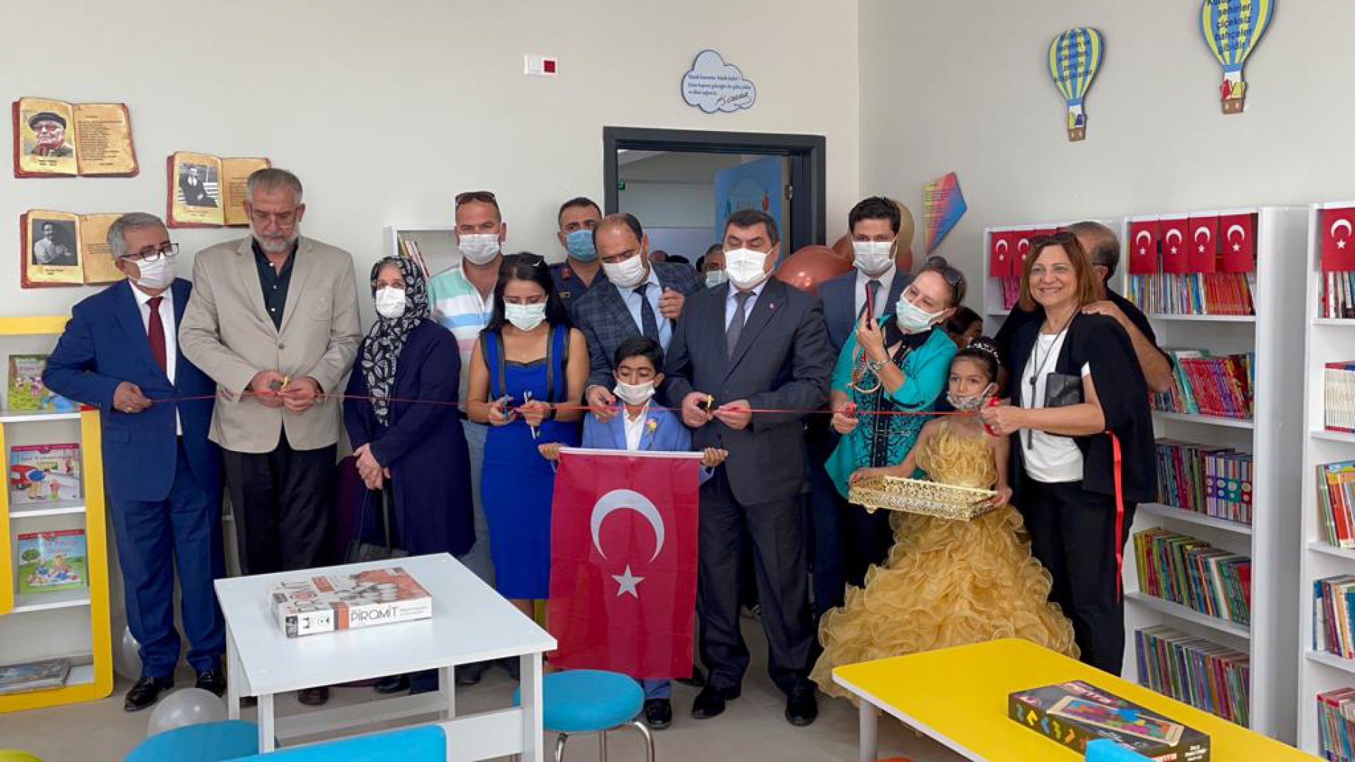 Karşıyaka İlkokulu Kütüphane Açılışı