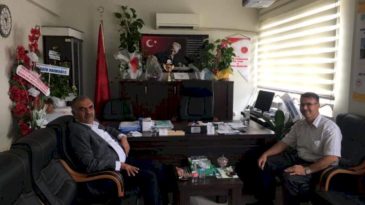 Ziraat Odası Başkanı Durmaz'dan Hayırlı Olsun Ziyareti Ziraat Odası Başkanı Durmaz'dan Hayırlı Olsun Ziyareti