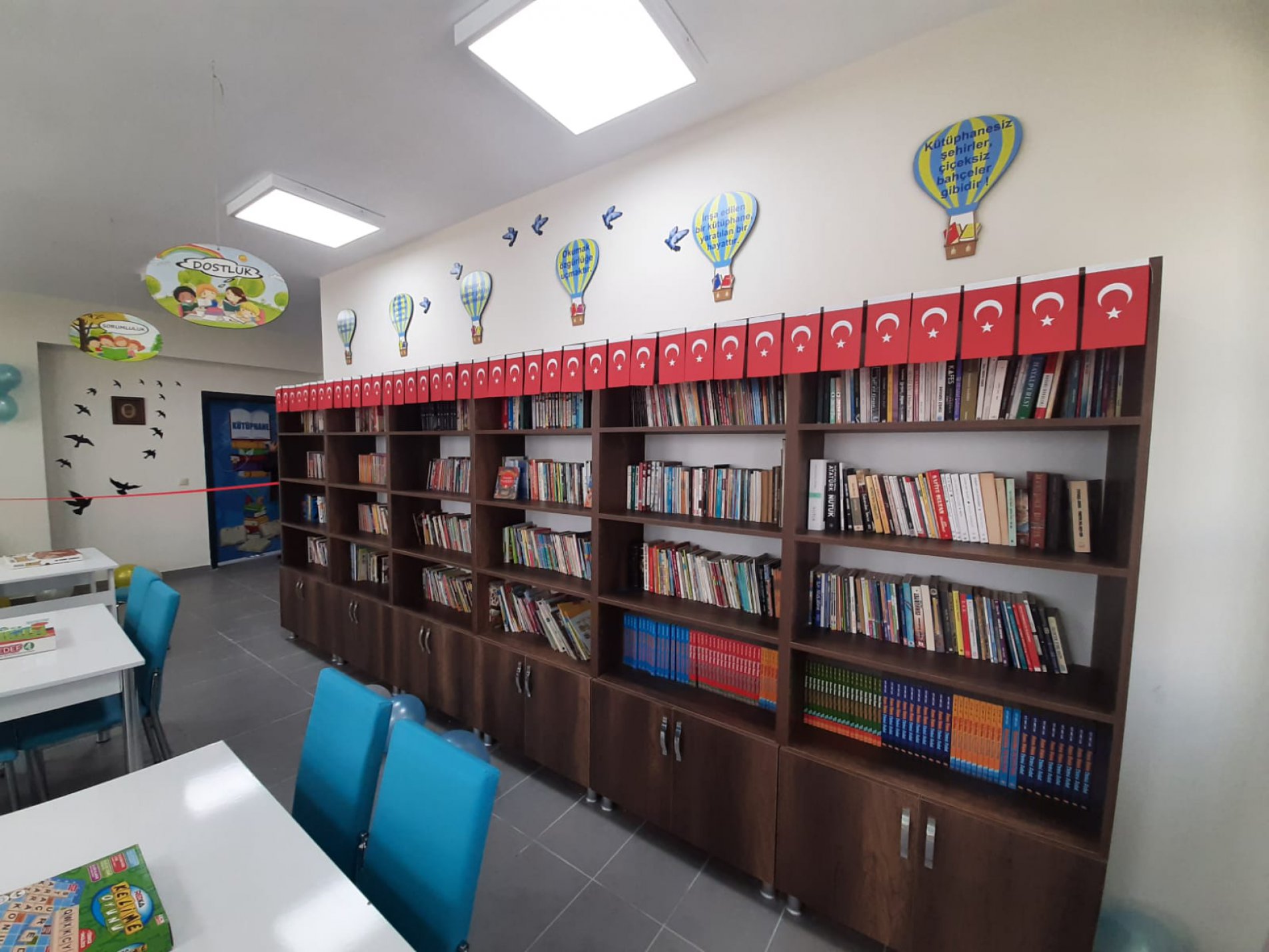 Akçakent İlkokulu/Ortaokulu Kütüphane Açılışı