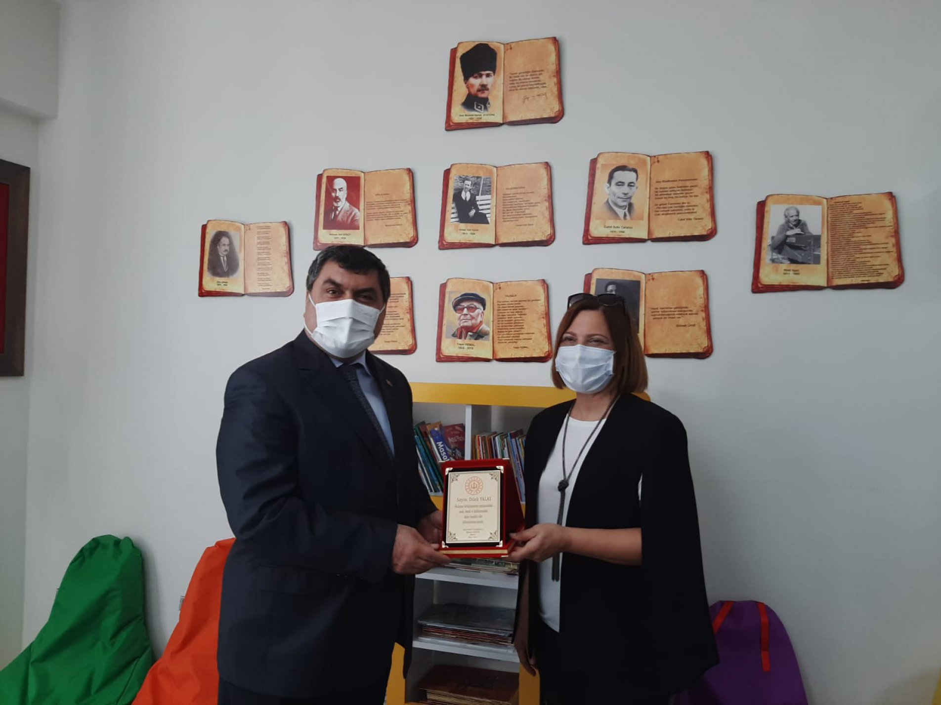 Akçakent İlkokulu/Ortaokulu Kütüphane Açılışı