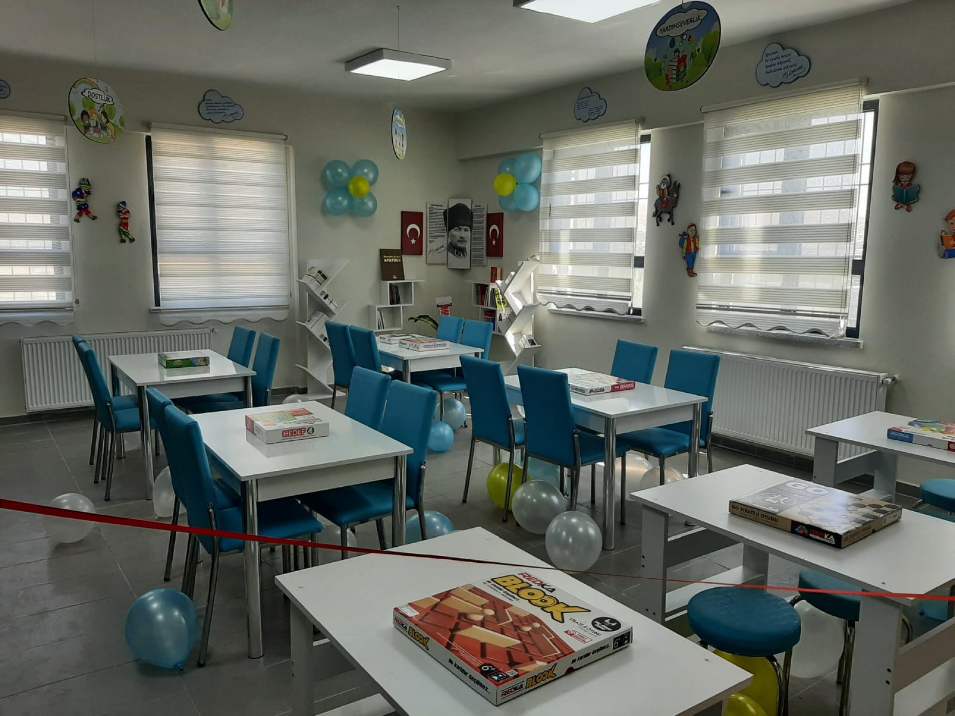 Akçakent İlkokulu/Ortaokulu Kütüphane Açılışı