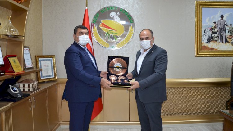 Nizip Kaymakamı Kemal Şahin’den NTO’ya Veda Ziyareti Nizip Kaymakamı Kemal Şahin’den NTO’ya Veda Ziyareti