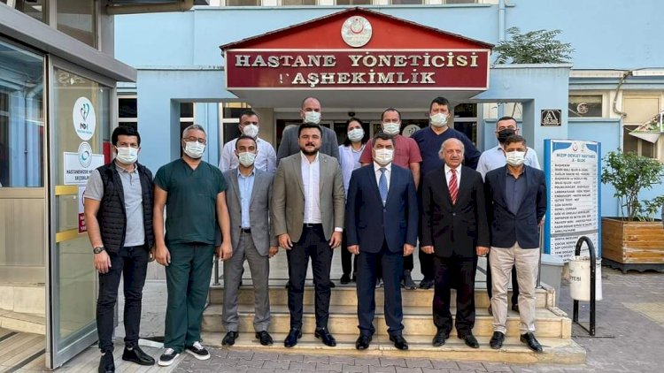 Nizip Kaymakamı Kemal Şahin’den NTO’ya Veda Ziyareti Nizip Kaymakamı Kemal Şahin’den NTO’ya Veda Ziyareti