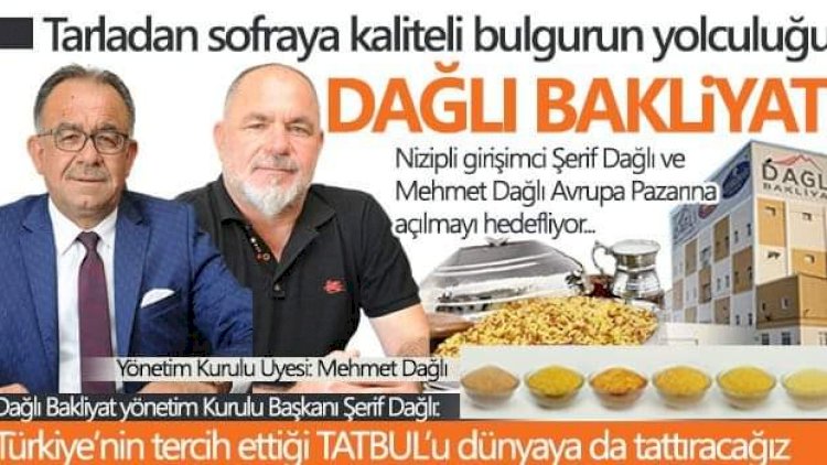 Türkiye'nin markası 'Dağlı Bakliyat'