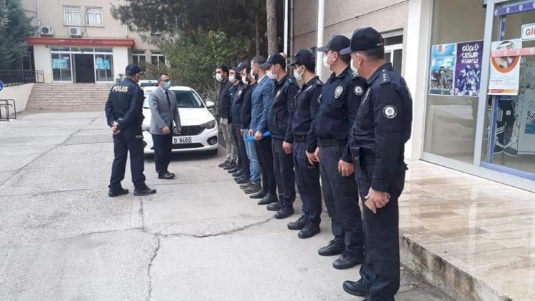 Kaymakam Çağlar, Emniyet'i ziyaret etti Kaymakam Çağlar, Emniyet'i ziyaret etti