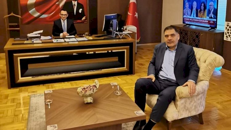 Doktoroğlu'dan Kaymakam Çağlar'a Ziyaret
