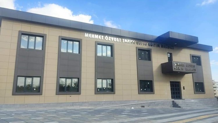Mehmet Özyurt, taziye evi ve Süheyla Özyurt Eğitim Merkezi tamamlandı