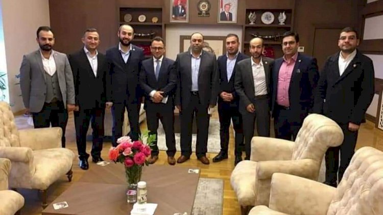 Yeniden Refah Partisinden Kaymakam Çağlar'a Hayırlı Olsun Ziyareti Yeniden Refah Partisinden Kaymakam Çağlar'a Hayırlı Olsun Ziyareti