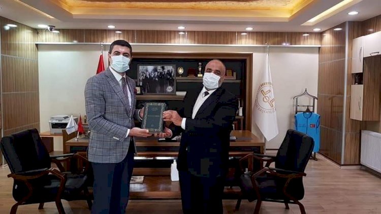 Cumhuriyet Başsavcısı Erkaya, Müftü Çiftçi'yi Ziyaret Etti