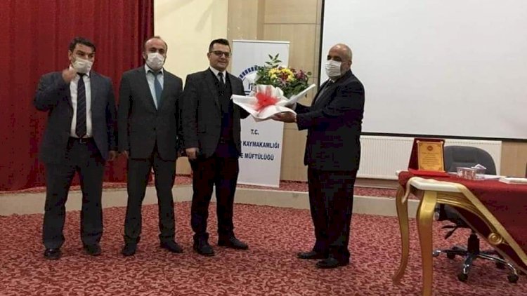 Müftü Çiftçi, personellerine veda etti Müftü Çiftçi, personellerine veda etti
