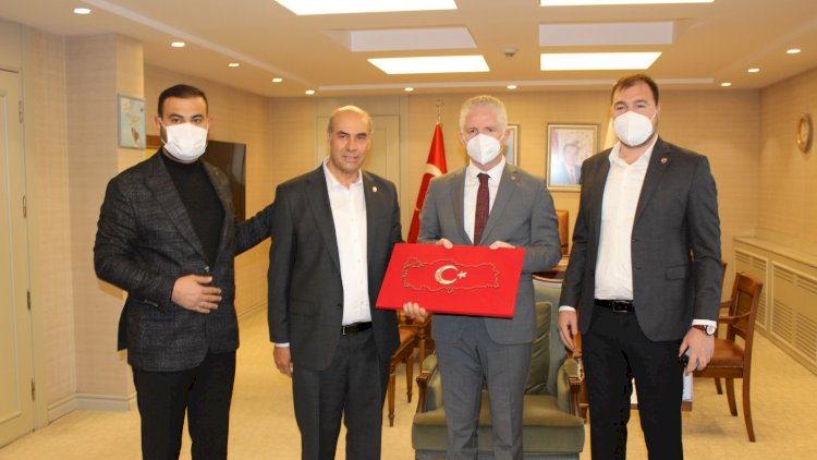 Erkunt Traktör Bayinden Vali Gül’e ziyaret