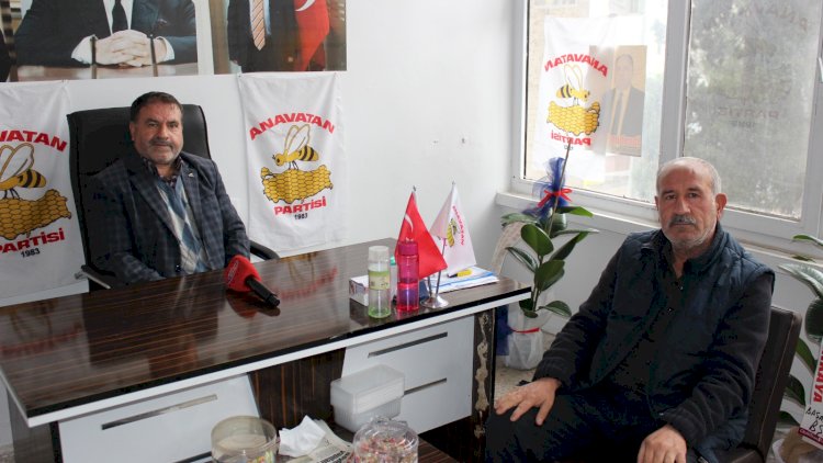 Anap İl Başkan Yardımcısı Akpınar, İlçe Başkanı Tosun’u Ziyaret Etti