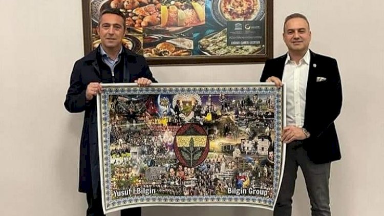Bilgin'den Koç'a anlamlı hediye* Bilgin'den Koç'a anlamlı hediye*
