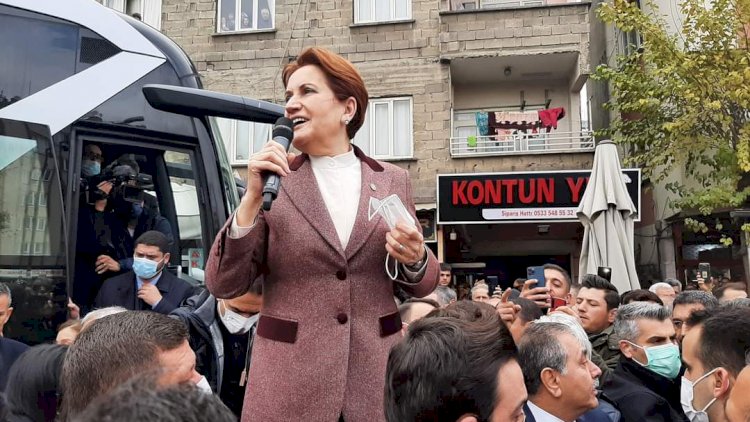 İYİ Parti Genel Başkanı Akşener, Nizip'te Halka Buluştu