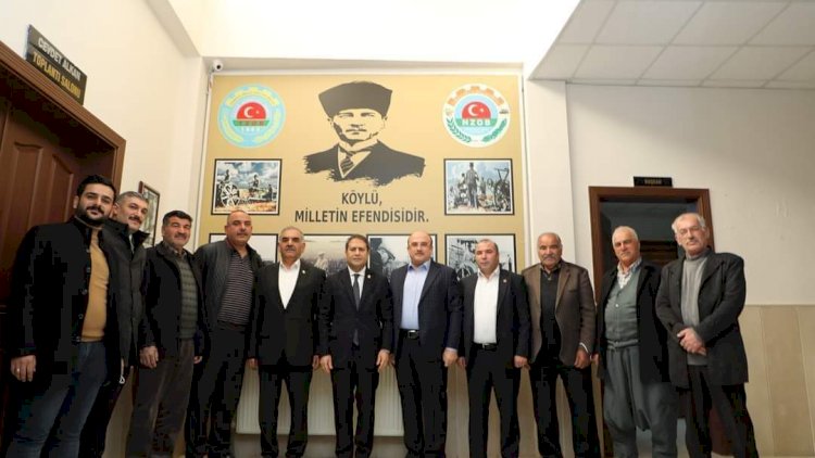 Şahin ve Sarı çiftçilerin sorunlarını dinledi Şahin ve Sarı çiftçilerin sorunlarını dinledi